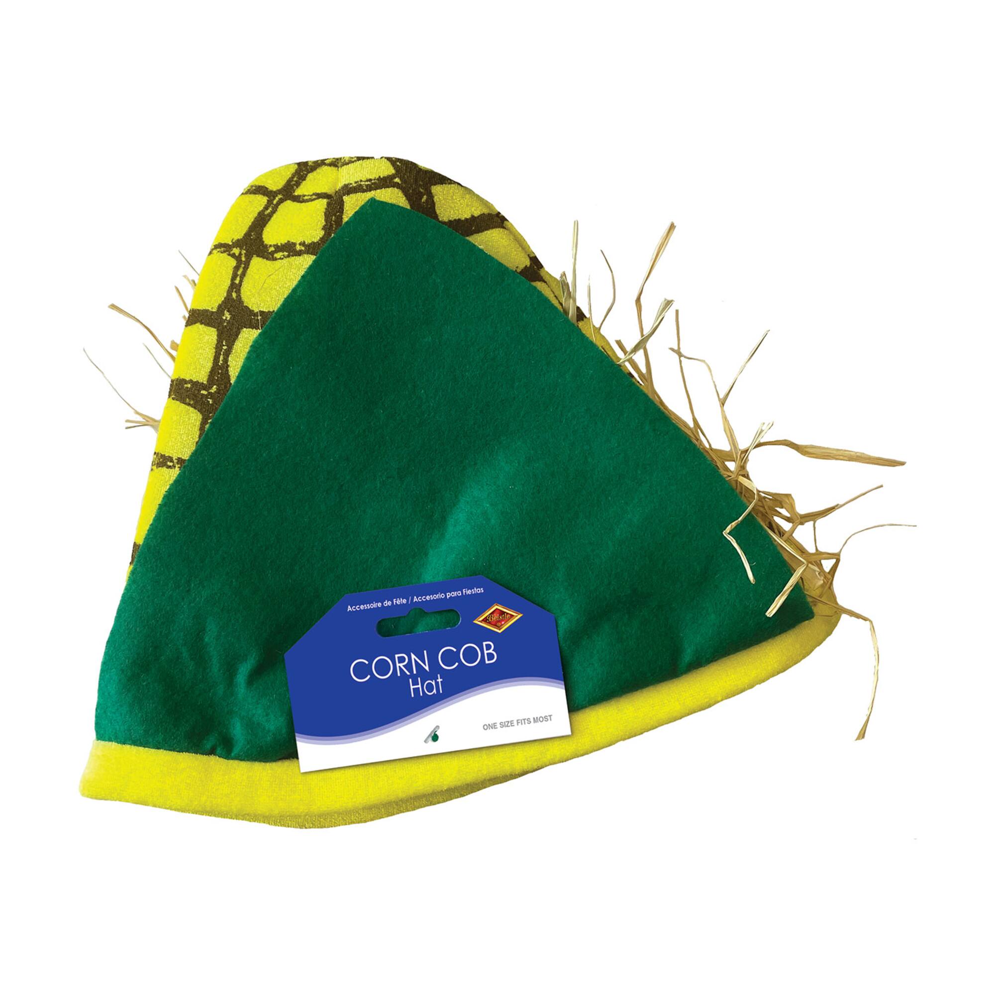 Beistle Adult Corn Cob Plush Hat